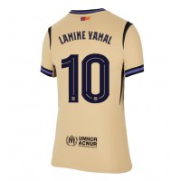 Barcelona Lamine Yamal #10 Vonkajší Ženy futbalový dres 2025-26 Krátky Rukáv